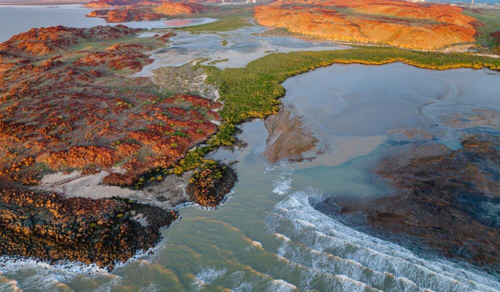 Murujuga Cultural Landscape aerial