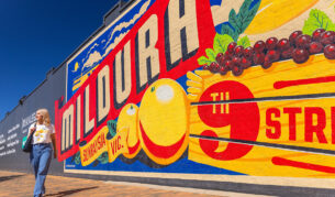 explore Mildura include exploring its rich cultural scene. From vibrant street art and ancient stories to exhibitions at the Mildura Arts Centre, Australia’s first regional gallery.