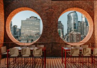 Rooftop bar at Mid Air during at stay at Hyde Melbourne Place