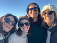 The writer Lara Picone with her sisters and mum on a multi-gen trip