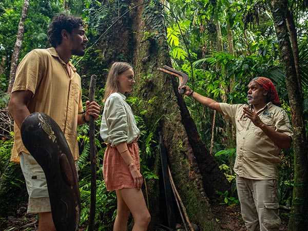 tour guide at Mossman Gorge