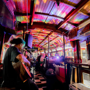 bendigo groove tram interior