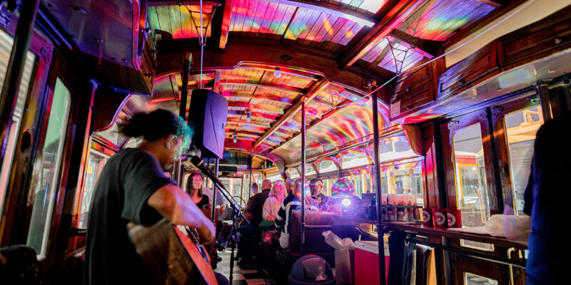 bendigo groove tram interior