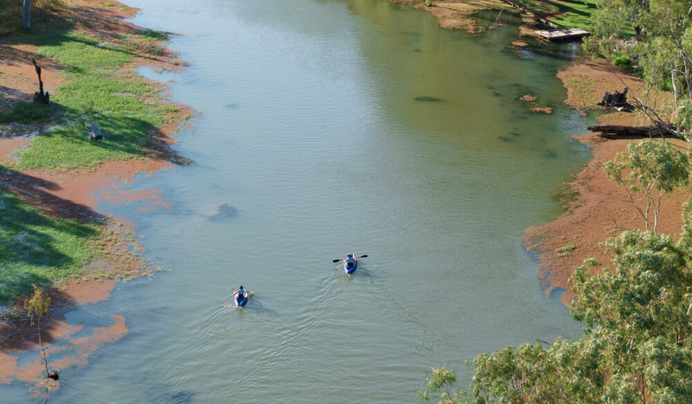 Gunbower Forest in rural Victoria, known as the Kakadu of the South