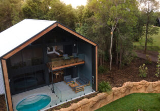 Australia Zoo's Crocodile Cabin exterior view