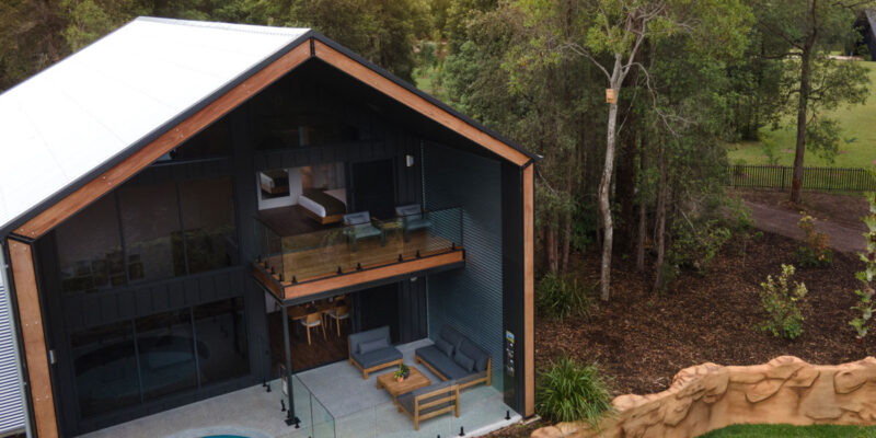 Australia Zoo's Crocodile Cabin exterior view