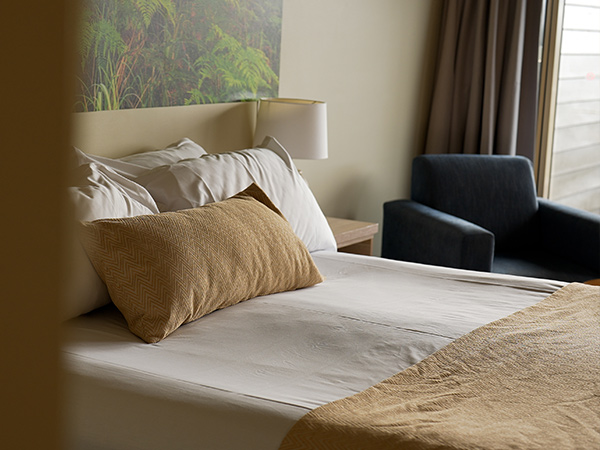 interior of a resort room at Kingfisher Bay Resort