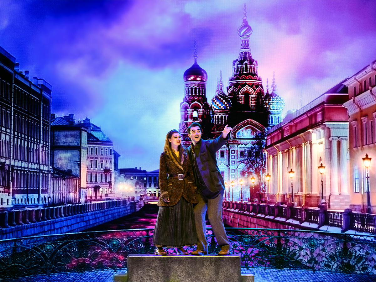 ANASTASIA the musical performers on stage