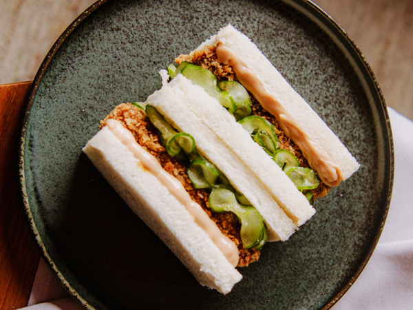 Duck Katsu Sando at JŌJI, best Japanese restaurant Sydney