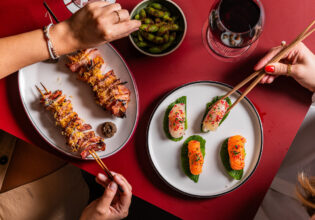 bottomless brunch at Luc-San, best Japanese restaurant Sydney