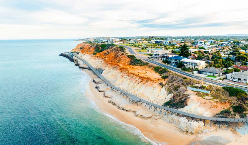 This new coastal walk connects two of Adelaide’s most popular beaches